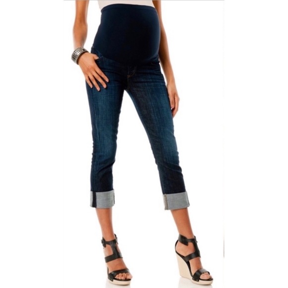 NWT Citizens of Humanity Maternity Dani Cropped Straight Leg‎ Jeans Size 29 - Picture 1 of 12